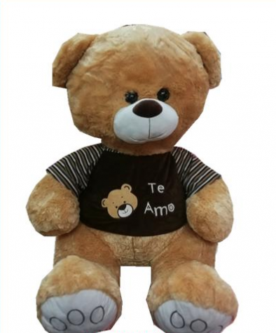 FE0262-80   OSO CON REMERA TE AMO