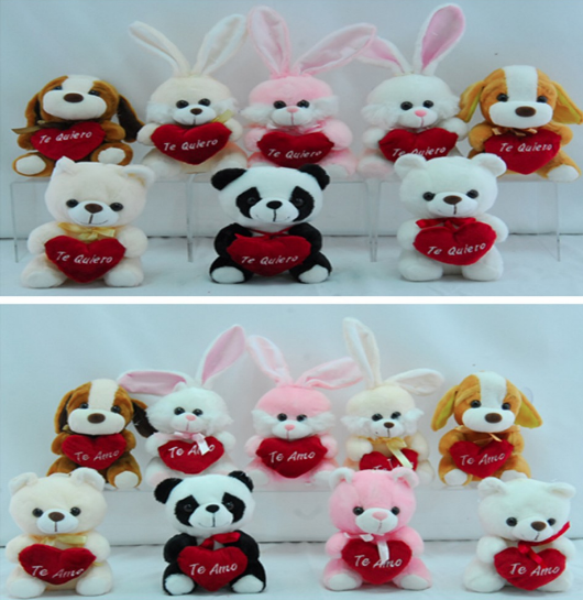 WO1H  ANIMALITOS VARIOS C/C T. QUIERO Y T. AMO