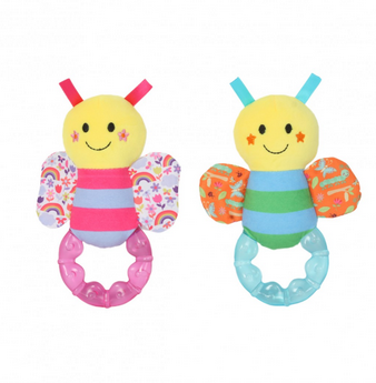 WO52625  SONAJERO ABEJA CON MORDILLO DE AGUA