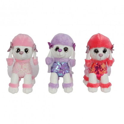 WO81554  CANICHE CON LENTEJUELAS