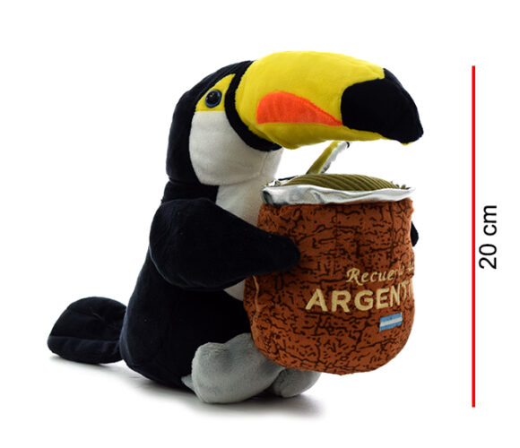 MI2676  TUCAN CON MATE 20CM