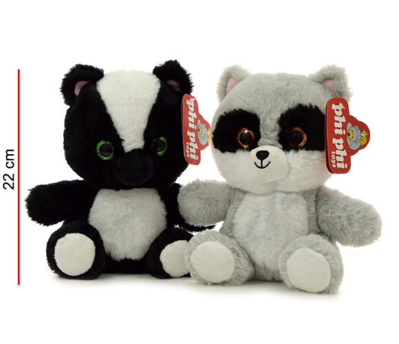 MI1682  MAPACHE Y ZORRINO