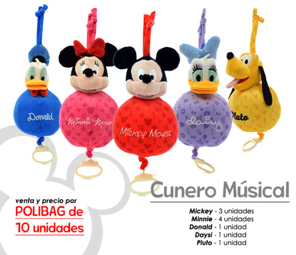 MI105  CUNEROS MICKEY y AMIGOS PRECIO POR UNIDAD