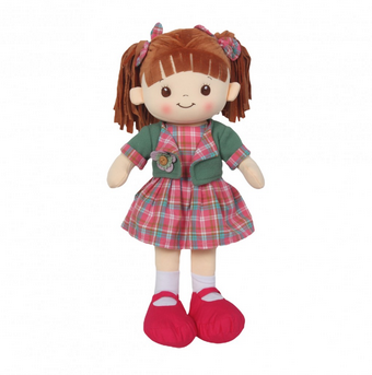 WO90959  MUÑECA VESTIDO CUADRILLE C SONIDO