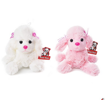 YA9501  CANICHE CON MOÑO 15CM