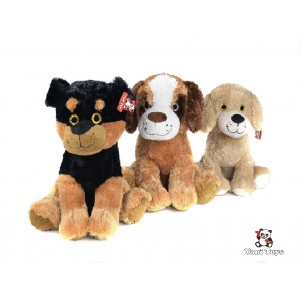 YA1601  PERRO OJIS SENTADO 3 MODELOS 70CM