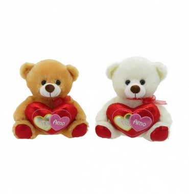WO62647  OSO CON CORAZON 22.50 CM