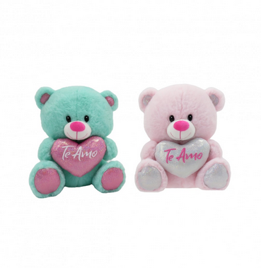 WO43019  OSO CON CORAZON 25 CM