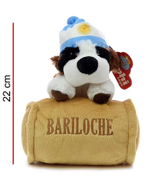 MI2672  SAN BERNARDO CON BARRIL ARGENTINO