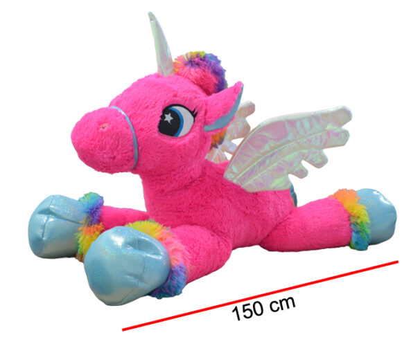 MI7939  UNICORNIO ECHADO FUCCIA 150CM