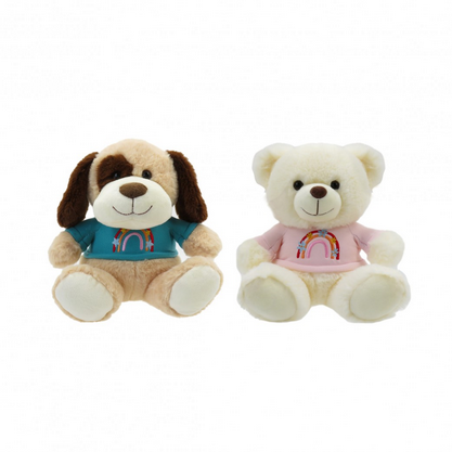 WO113823  PERRO Y OSO 22.50 CM