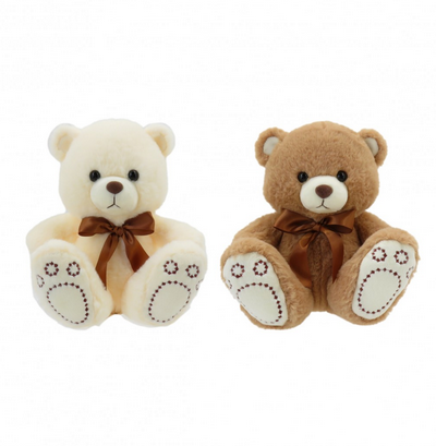 WO113834  OSO CON MOÑO Y HUELLA 23 CM