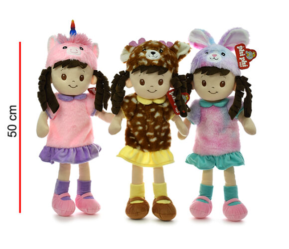 MI1685  MUÑECA DISFRAZADAS 50 CM
