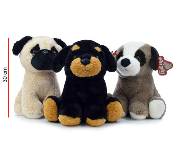 MI8213  PERROS DE RAZA 28 CM