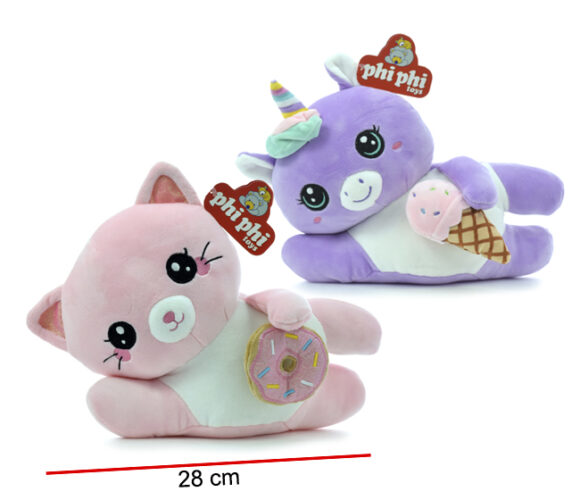 MI8212  ANIMALES SPANDEX ECHADOS CON HELADO O DONA