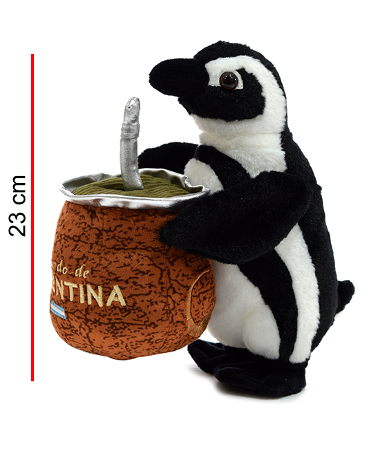 MI2624 - PINGÜINO CON MATE 23CM