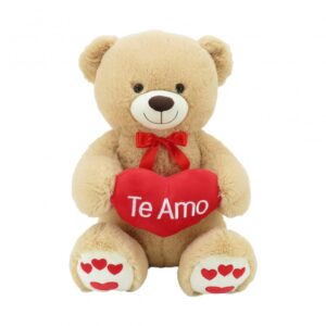 WO41036 - OSO CON CORAZÓN 62CM