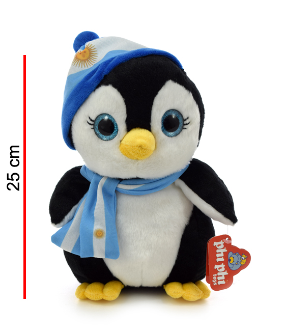 MI4165 - PINGUINO CON GORRO ARGENTINO