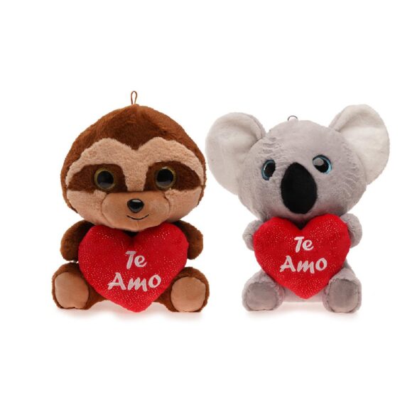 MI4538 - ANIMALES C/ CORAZON 40CM