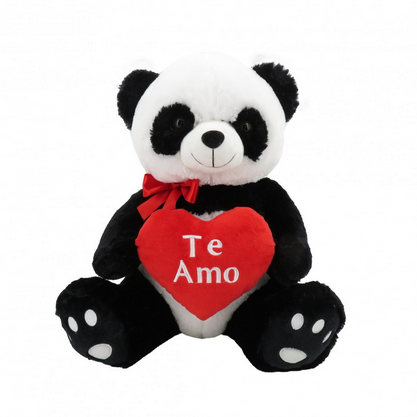 WO64337 - PANDA CON CORAZÓN 45 CM