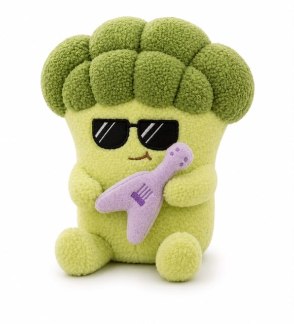WP0070 - BROCOLI CON ANTEOJOS 20 CM