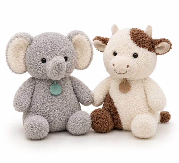 WP0039 - ELEFANTE Y VACA 30 CM