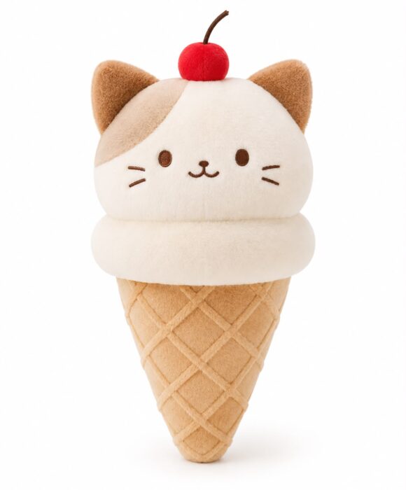 WP0061 - GATO EN CONO HELADO 23 CM