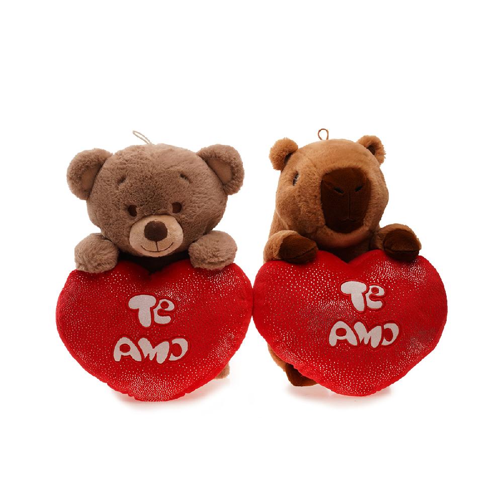 MI4535 - OSO CON CORAZÓN 35 CM
