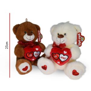 MI4556 - OSO CON CORAZON 25 CM